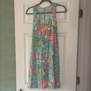 Lilly Pulitzer Multicolor Sailboat Dress